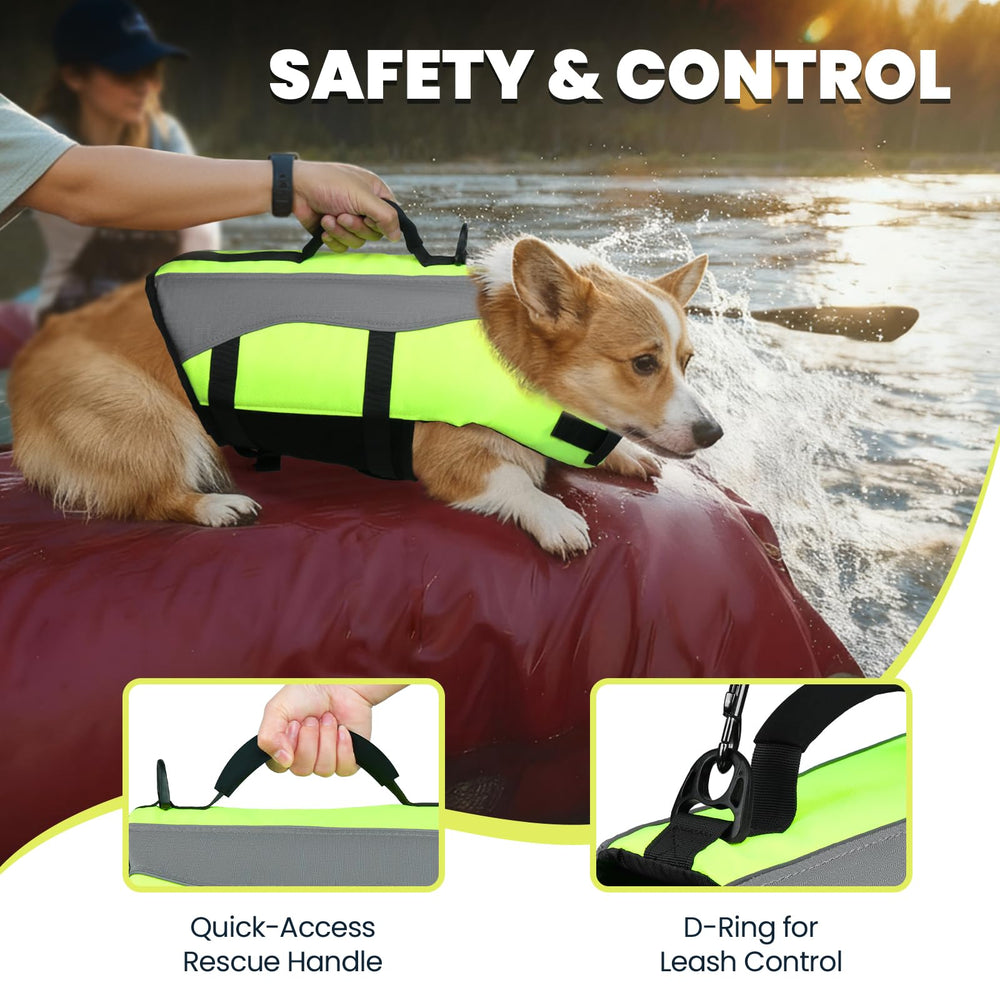 VIVAGLORY Reflective trim enhances visibility for safer evening outings.