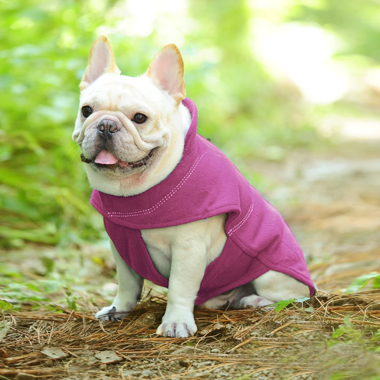 VIVAGLORY Softpad belly wrap detail adds warmth and full coverage