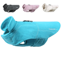 VIVAGLORY Softpad fleece vest front view shows easy on and cozy warmth