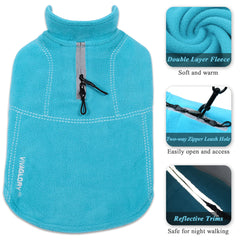 VIVAGLORY Softpad leash hole detail for harness compatibility and safety