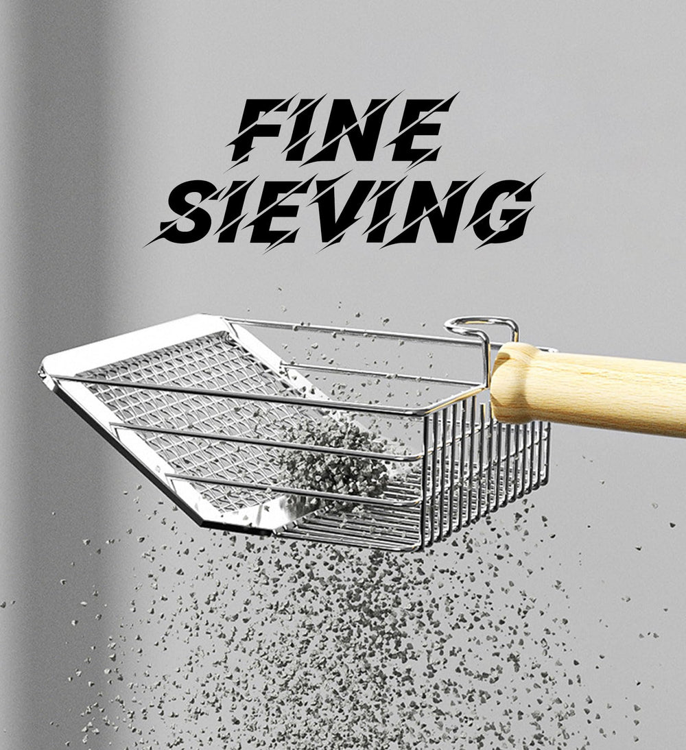 Vivasurge large shovel measures 10.4 by 5.1 inches for efficient cleanup.