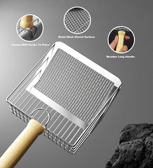 Vivasurge scoop features non-slip grip for secure handling, even with wet litter.