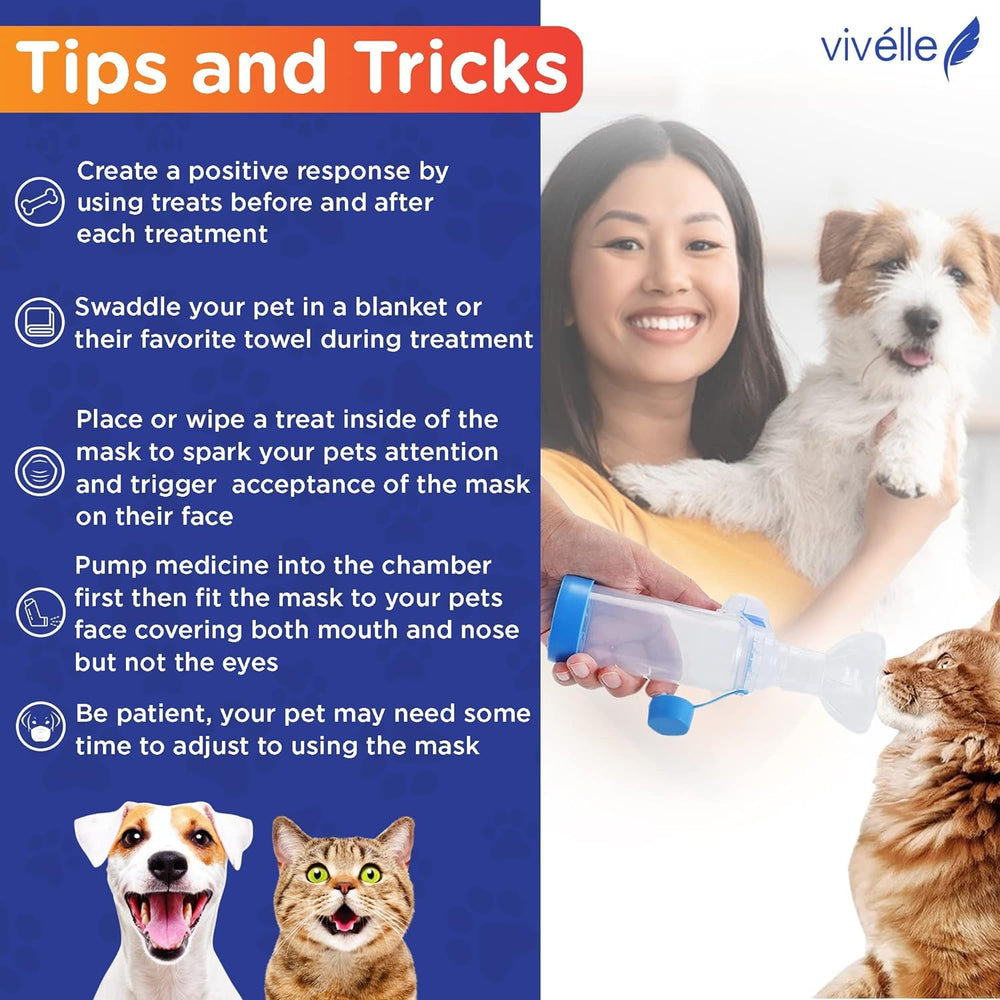 Vivelle FDA-certified materials ensure safe, durable spacer for pets.