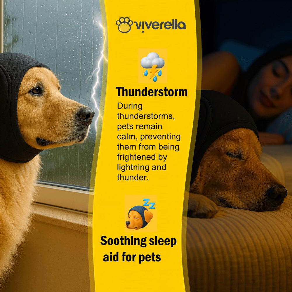 Viverella all-season dog hooded wrap keeps warmth and blocks noise outdoors