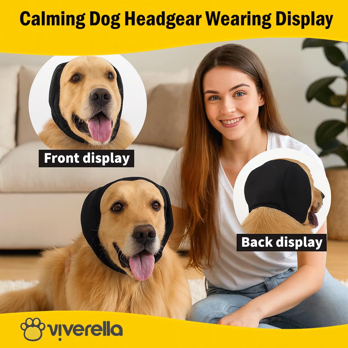 Viverella grooming-friendly design reduces stress during clipping and bathing