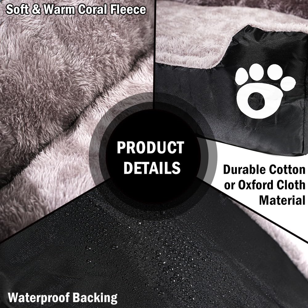 Vivicreate bed dimensions 19.68 x 15.74 inches fits small to medium pets