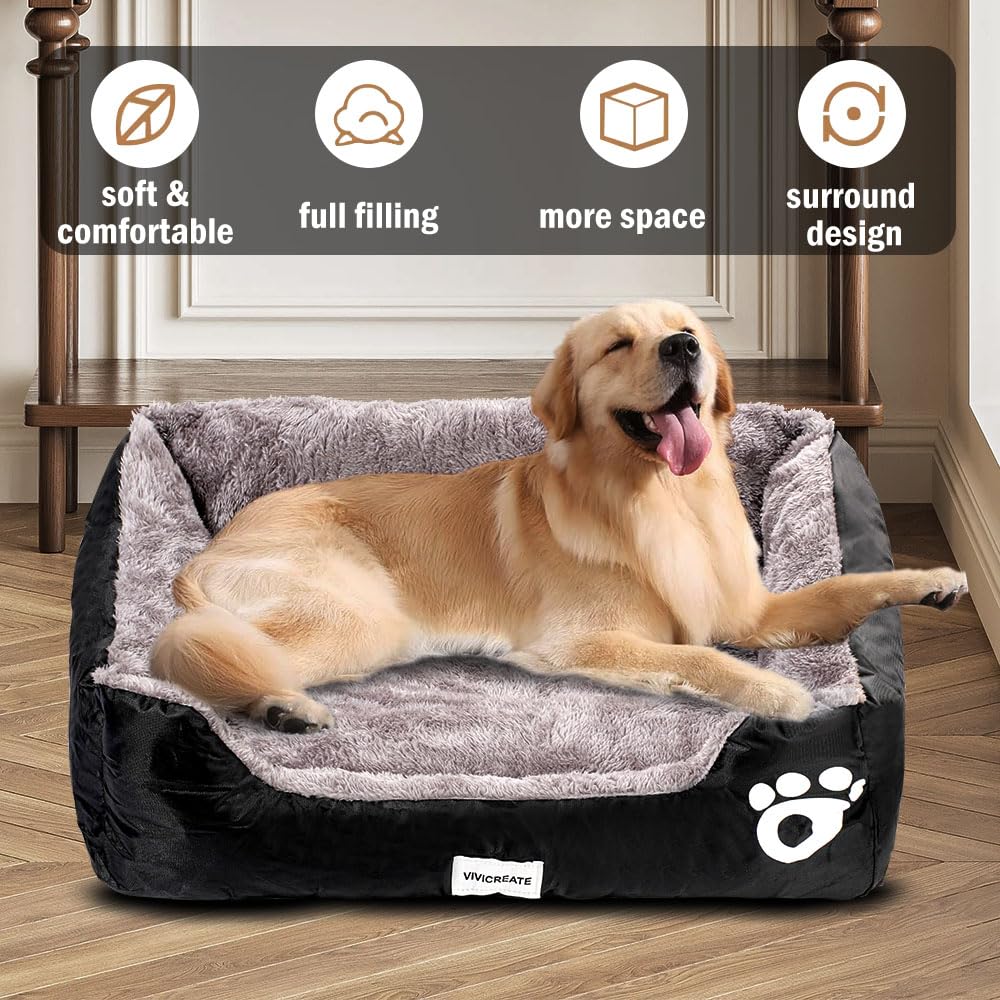 Vivicreate plush coral fleece bed offers soft warmth for cozy naps