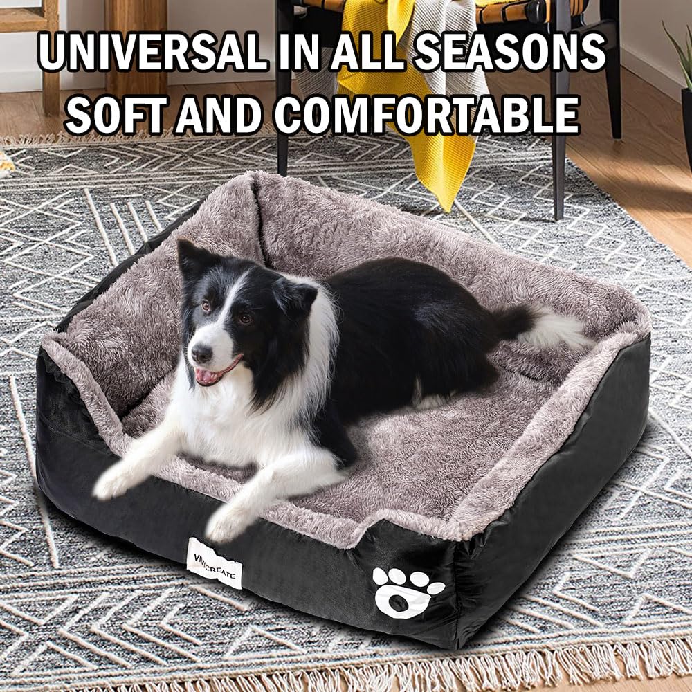 Vivicreate rectangle bed waterproof bottom protects floors during indoor and outdoor use