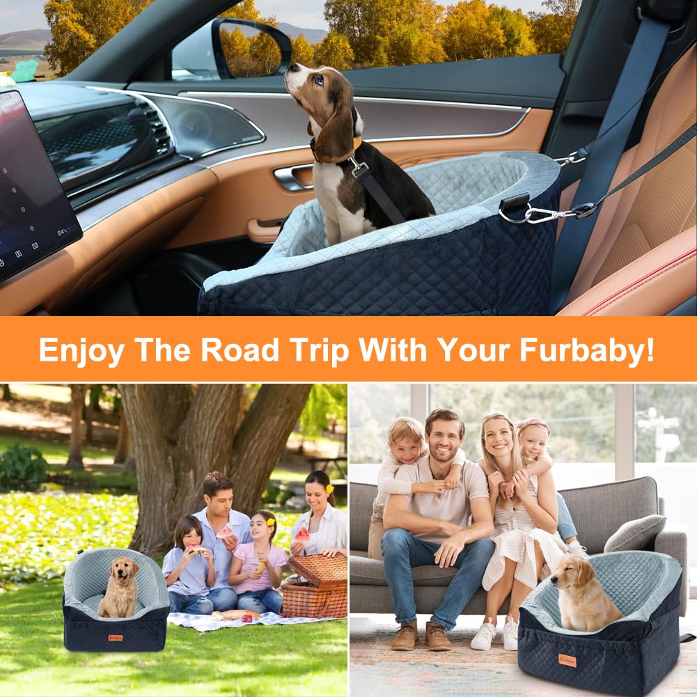 Vivifying machine-washable cover is easy to clean after adventures.