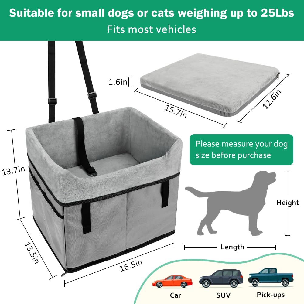 Vivifying dog car seat waterproof leather surface for quick cleanup after messes