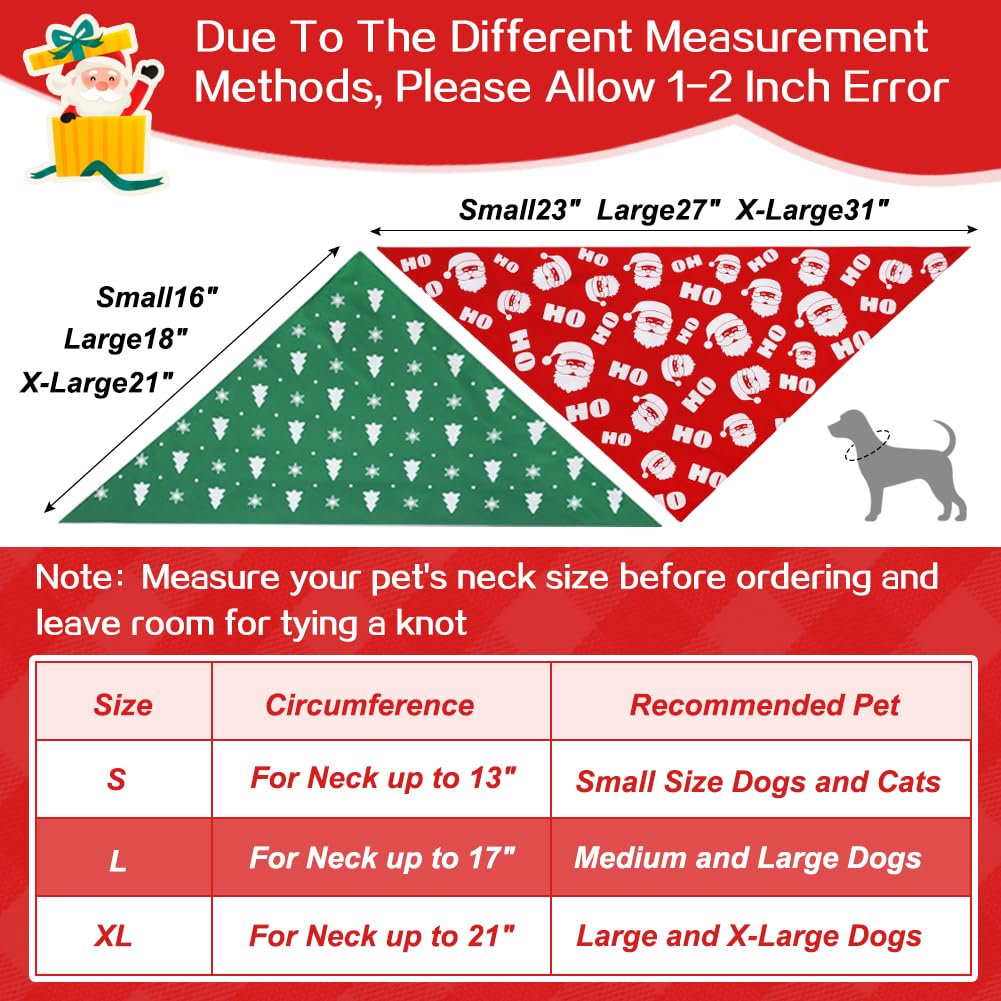 Vivifying dog Christmas bandana HOHO red boosts holiday charm during shoots