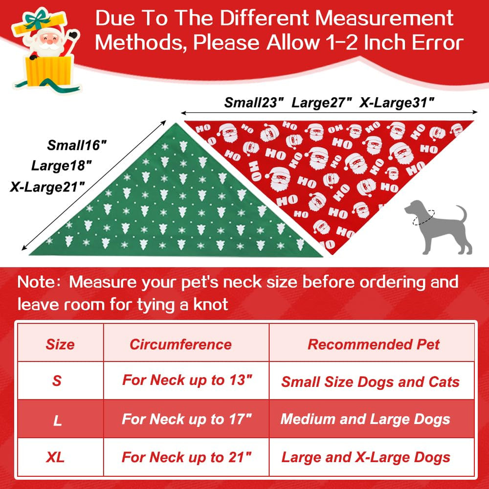 Vivifying dog Christmas bandana HOHO red boosts holiday charm during shoots