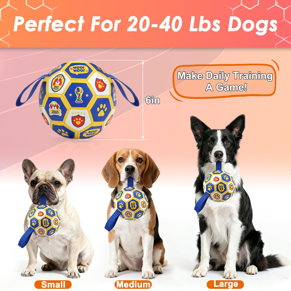 Vivifying dog toy pump included for quick inflation and easy setup.