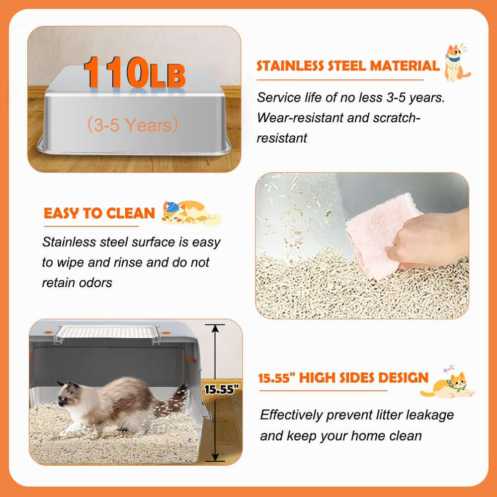 Vivifying honeycomb mat gray traps litter and protects floors.