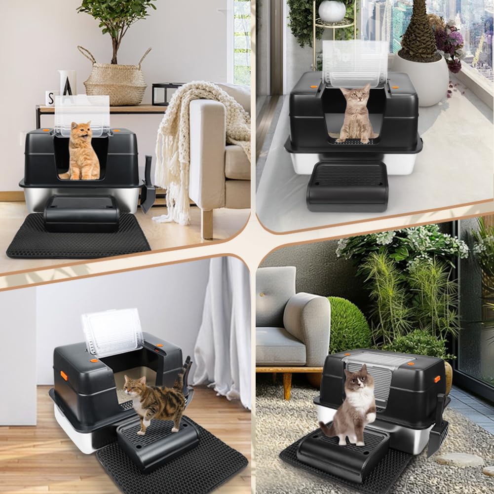 Vivifying footboard helps kittens and seniors enter comfortably.
