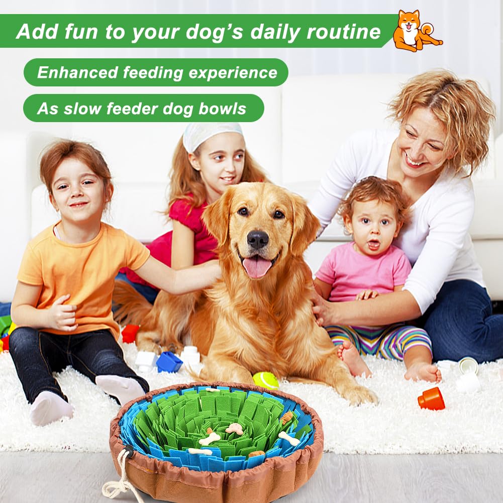 Vivifying Snuffle Mat adjustable-portable design supports easy storage and stable use