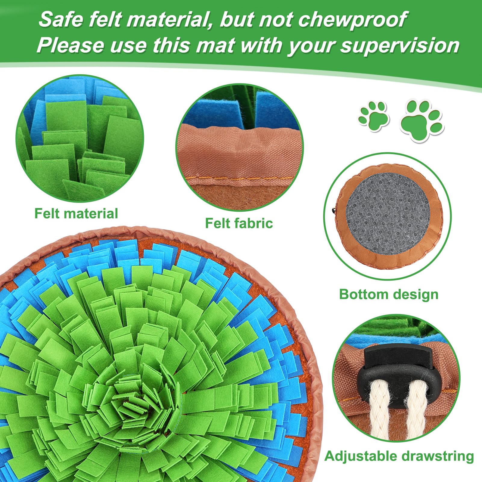 Vivifying Snuffle Mat interactive-enrichment demonstrates canine curiosity and slow feeding potential