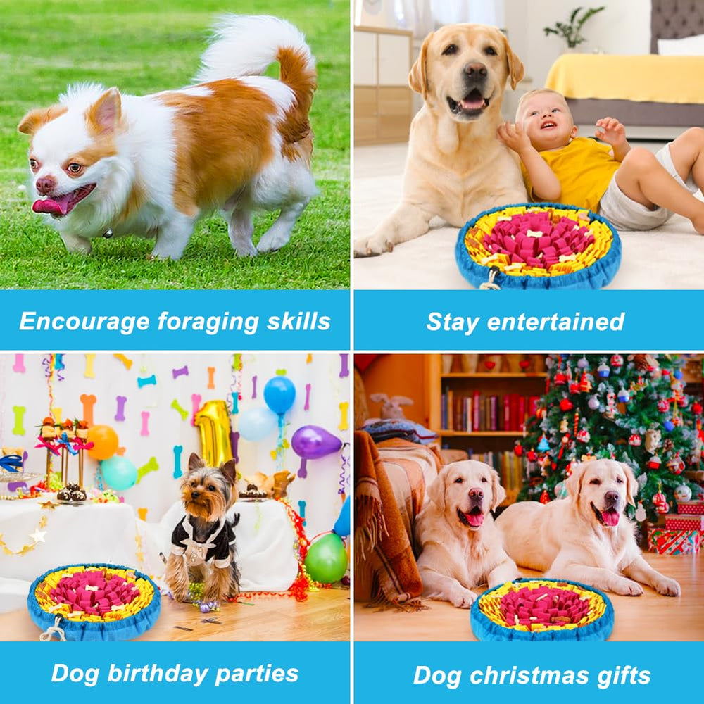 Vivifying snuffle mat slow eating benefit helps extend mealtime and reduce gulping.