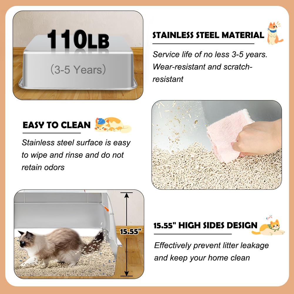 Vivifying stainless steel pan close-up highlighting rust-resistant, durable surface.