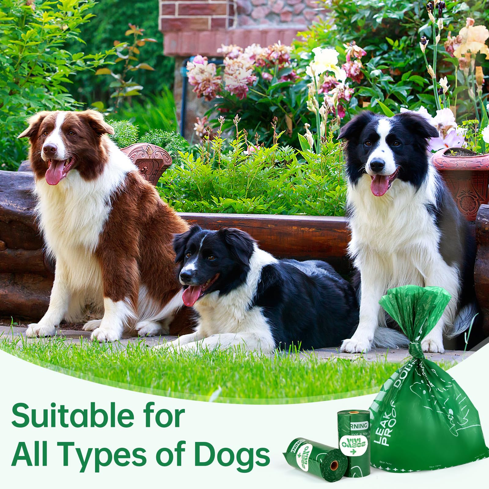 VIVIOASES durable bags fit hikes, walks, and travel with pets.