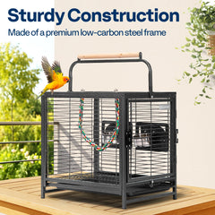 VIVOHOME Top wooden perch transport design showcases 2-in-1 setup for play and travel