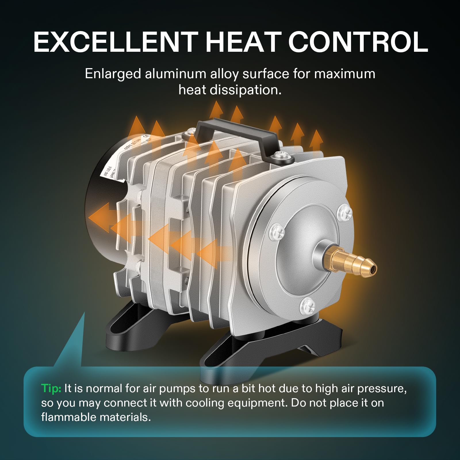 VIVOSUN 6-outlet manifold closeup for versatile air distribution