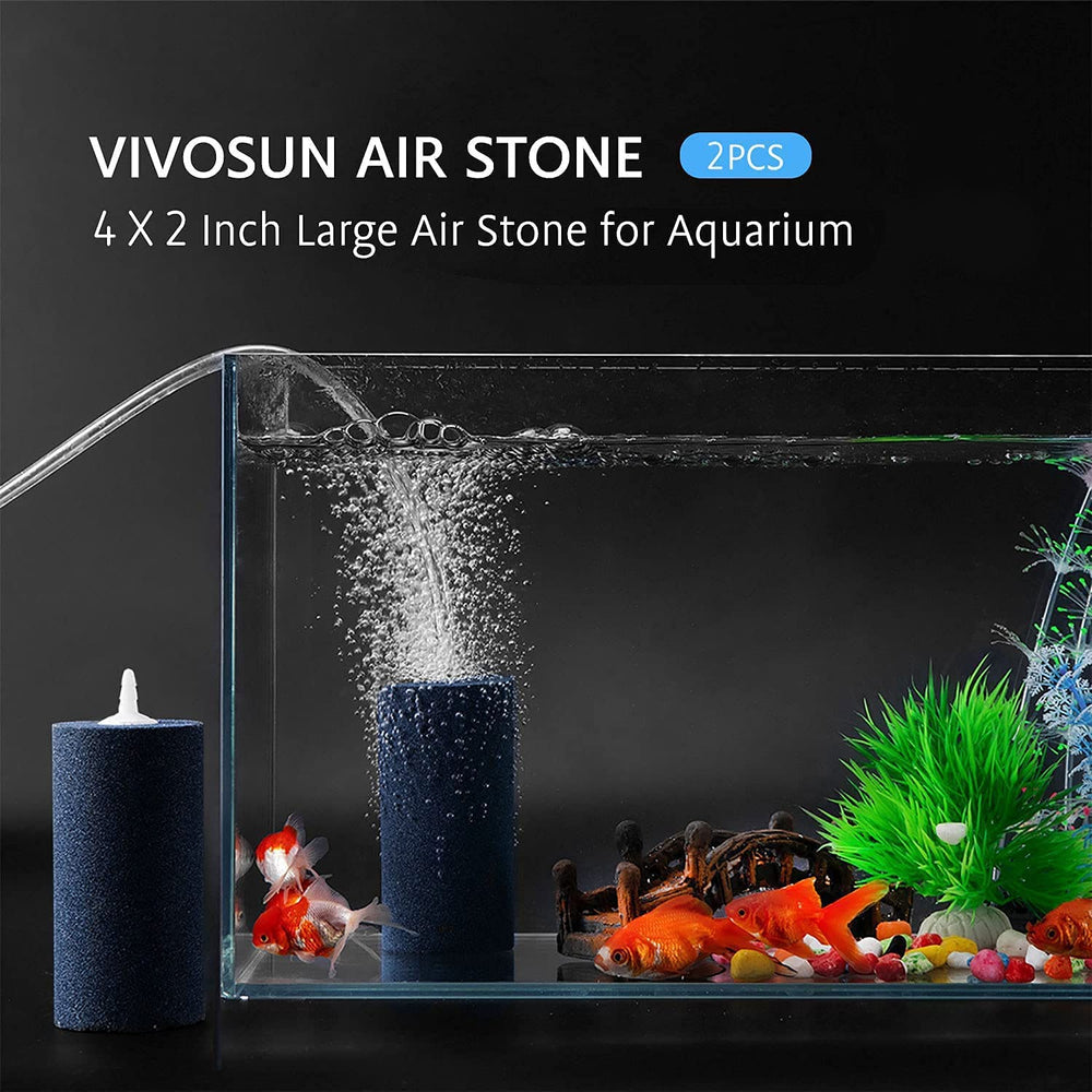VIVOSUN air stone connects to standard tubing and 4-8W pump.