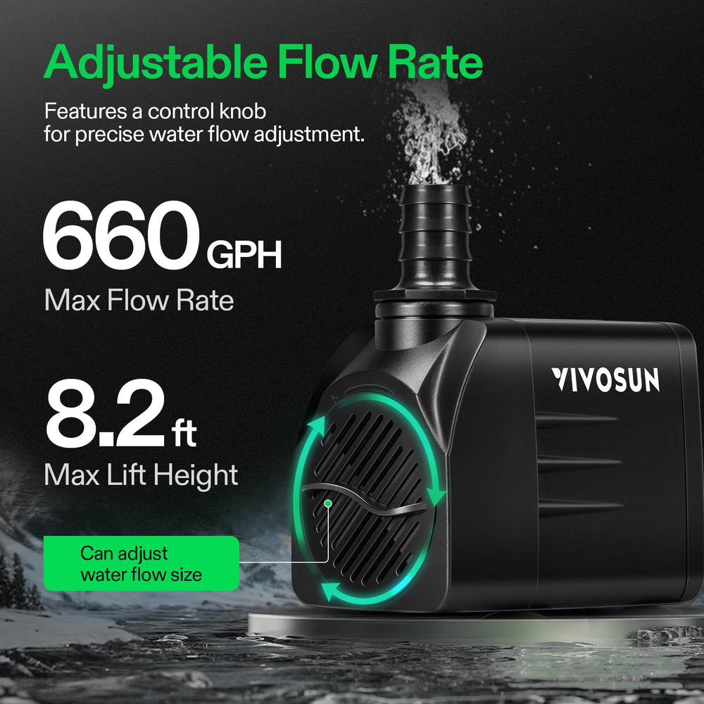 VIVOSUN detachable-cleanable-design enables quick maintenance and easy cleaning.