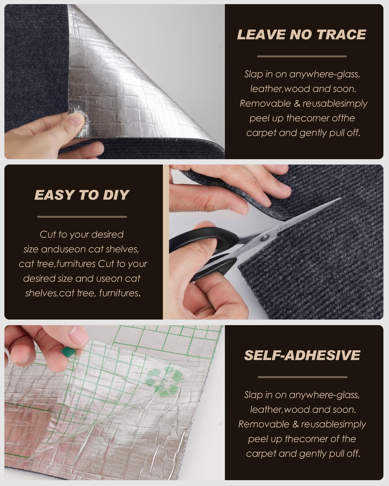 VIVOYAN multi-purpose defender shields cat towers, sofas, and glass tables.