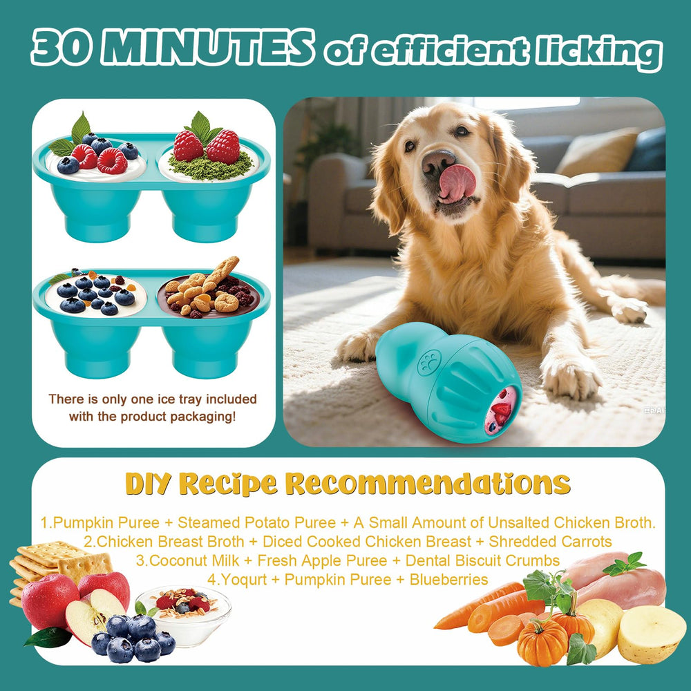 VIWIK Freezable tray is dishwasher-safe for simple cleaning.