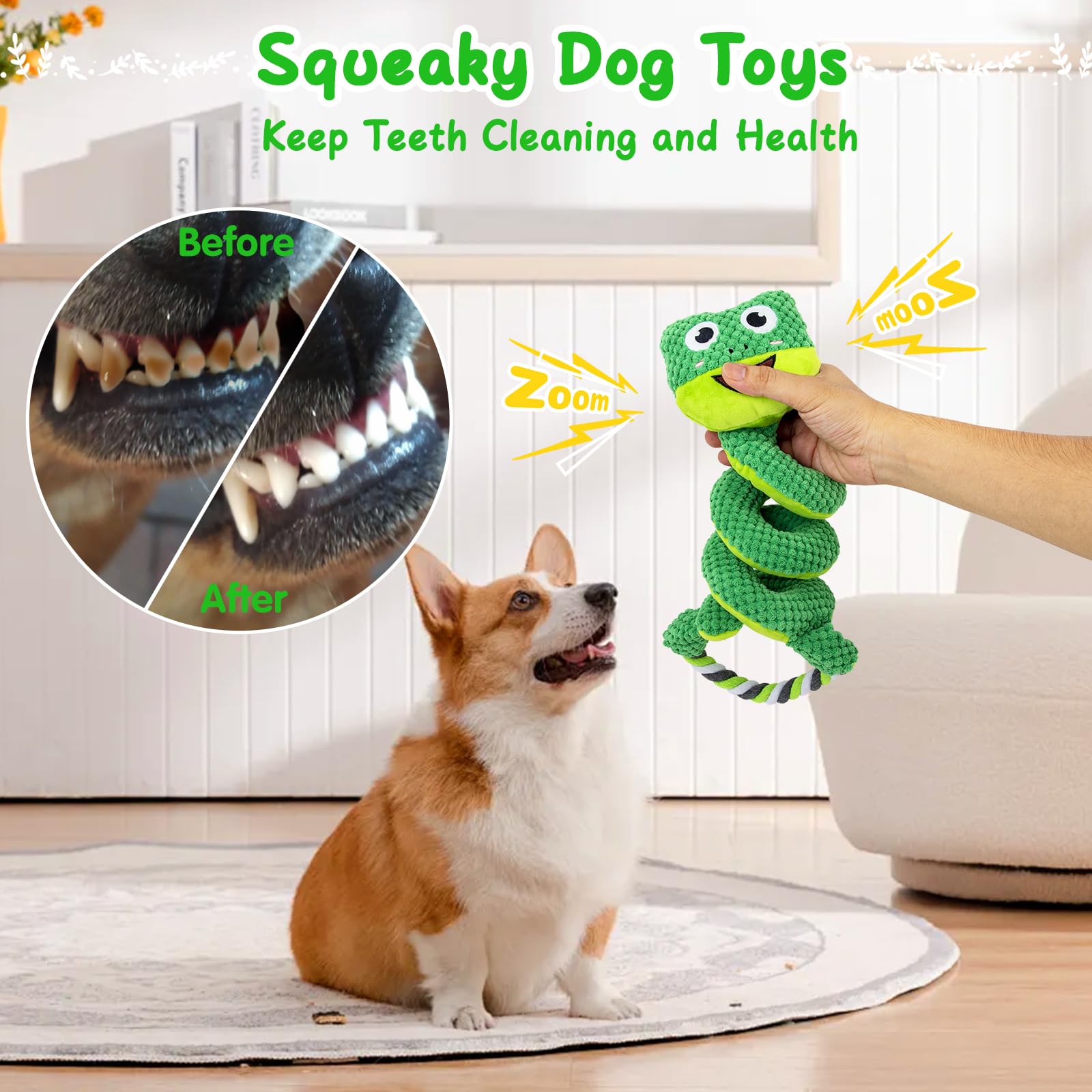 VIWIK gift-ready dog toy for holidays like Christmas and Easter