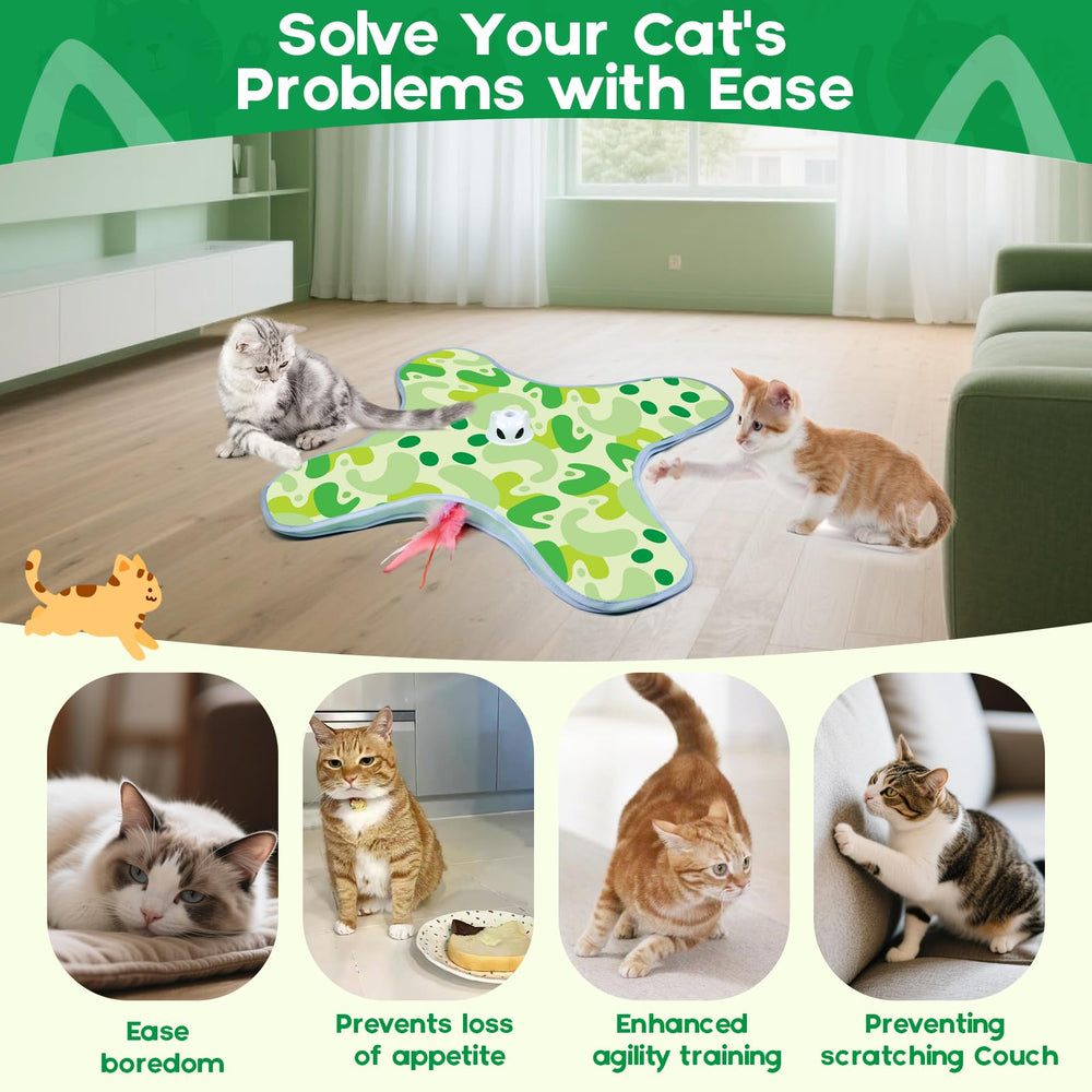 VIWIK patent-protected design US12336506B1 for cat enrichment