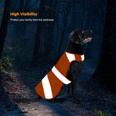 Vizbrite reflective strip close-up highlighting night-time visibility