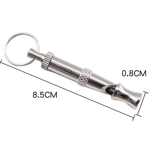 VizGiz three-piece dog whistle set ideal for obedience training