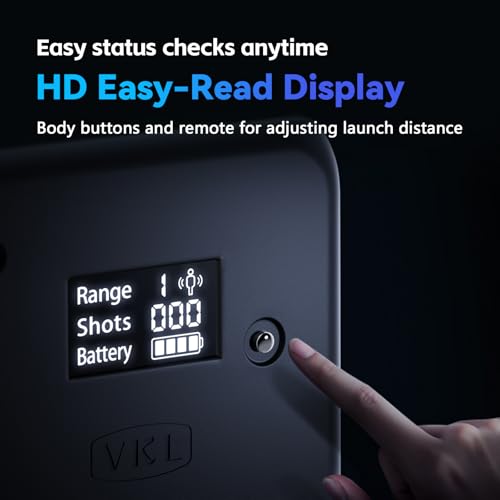 VKL Dual Storage keeps balls and remotes organized for ready-to-play sessions.