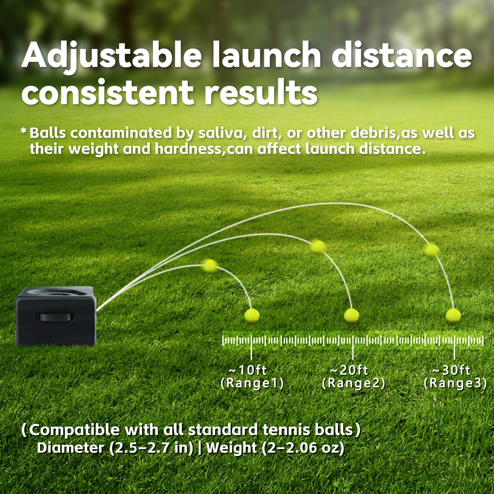 VKL Lightweight 4lb design with ergonomic handle simplifies outdoor fetch sessions.