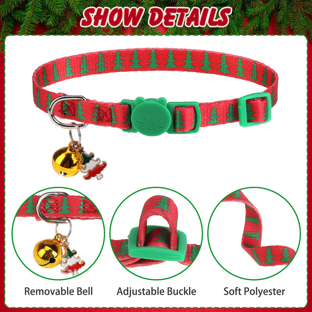 VKPETFR Durable polyester cat collar offers soft, breathable comfort.