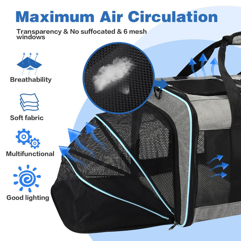 VKYSTAR built-in safety rope helps prevent tipping during movement.