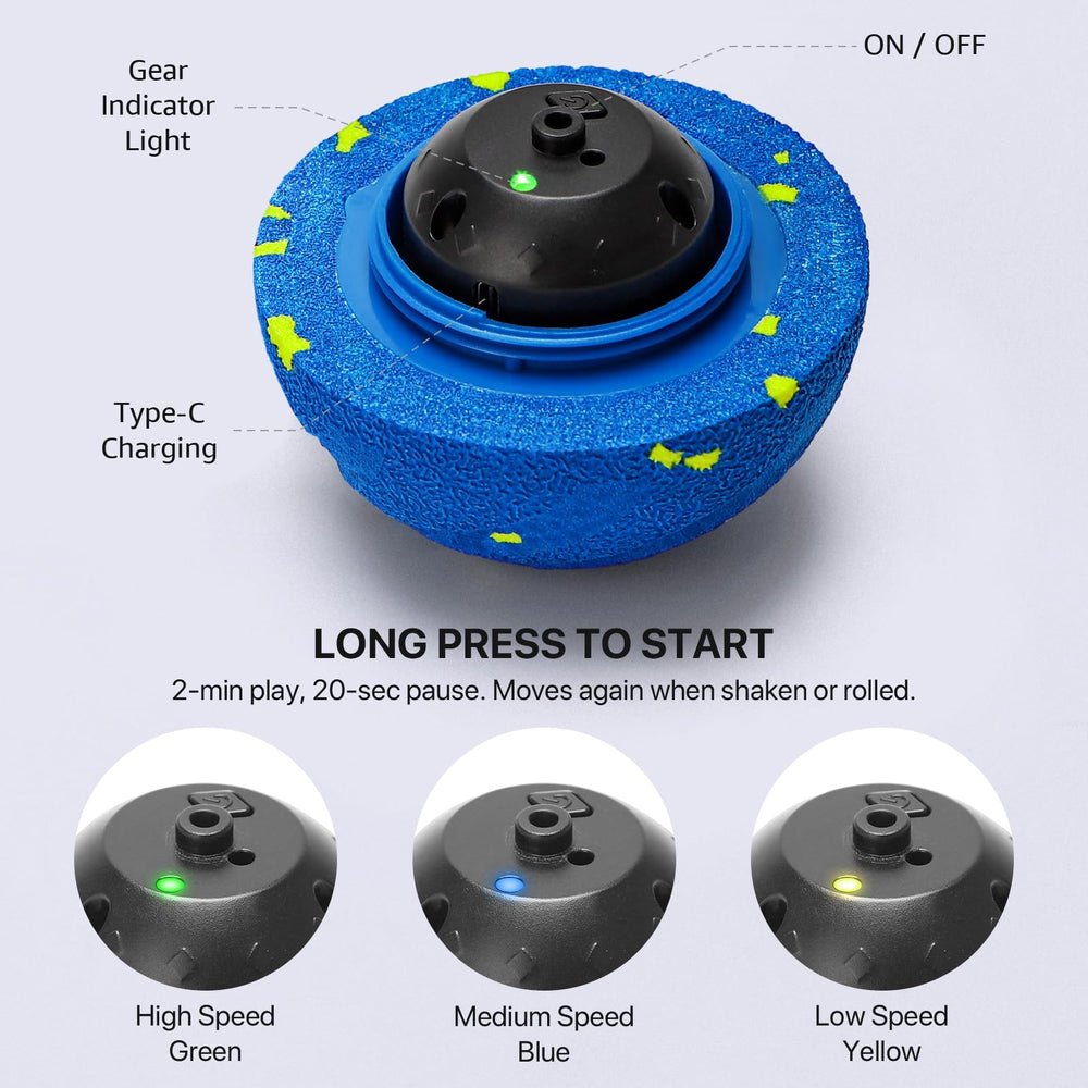 VNAKIO interactive dog ball IPX7 waterproof for indoor and outdoor water play.