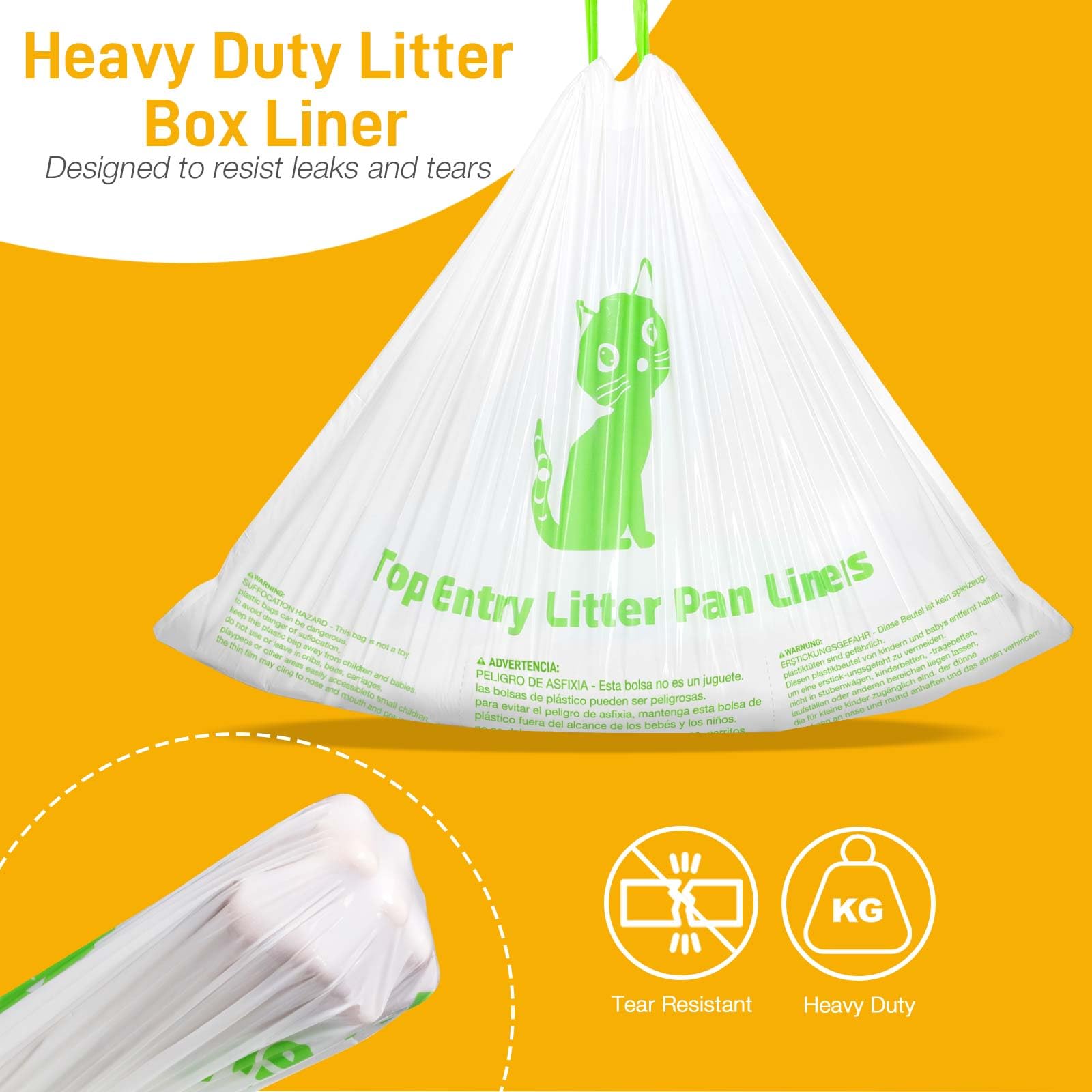 VoagLuk 25-count liners offer bulk changes and fewer replacements.