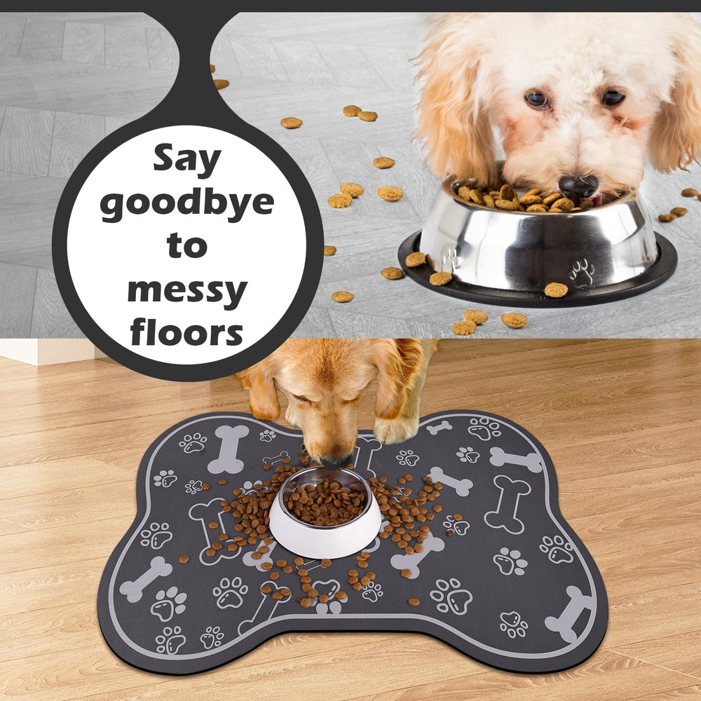 Voanos rapid-absorbent pet mat dries quickly after spills