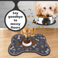 Voanos rapid-absorbent pet mat dries quickly after spills
