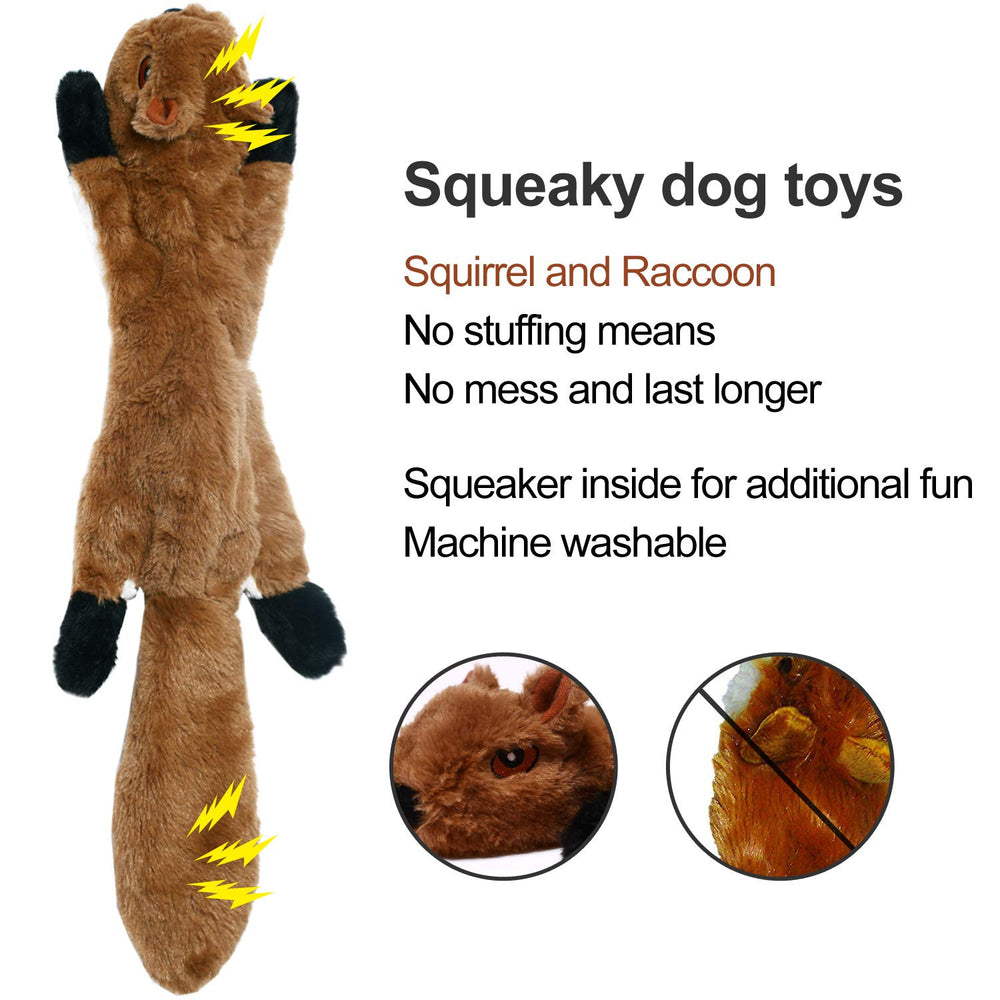 VOBRAMY Sesyomr fox 18 inch plush toy for tossing and retrieving