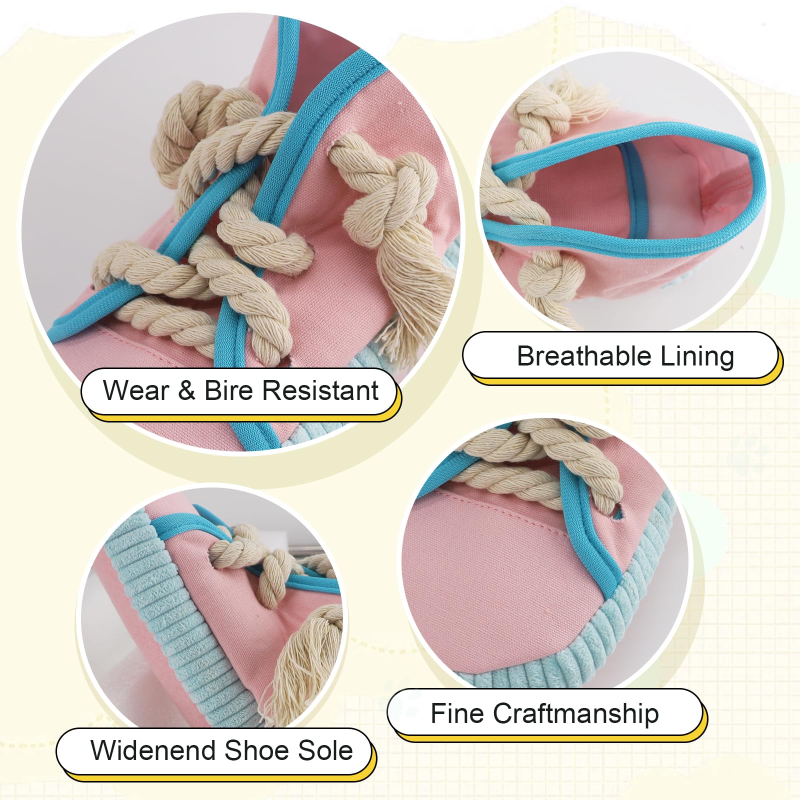 Vocheer dog chew toy shoe-replacement-benefits keeps pups from shoes and furniture