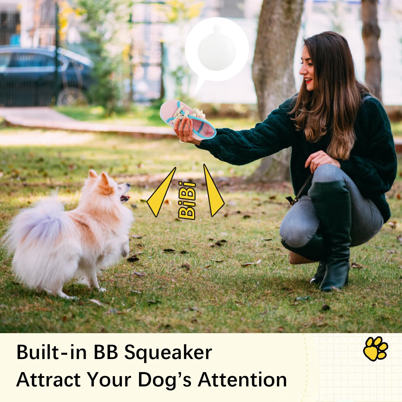 Vocheer dog chew toy small size designed for compact indoor play