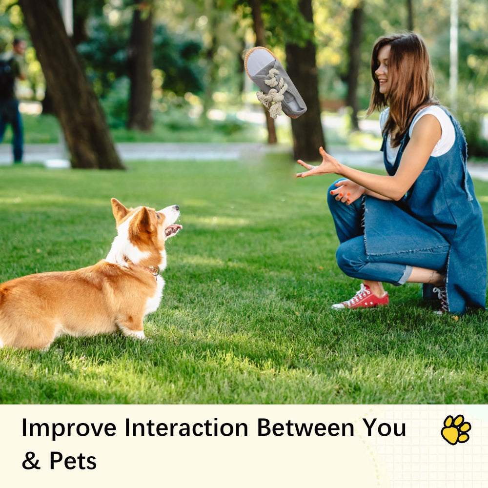 Vocheer interactive puppy toy with squeak for reducing boredom