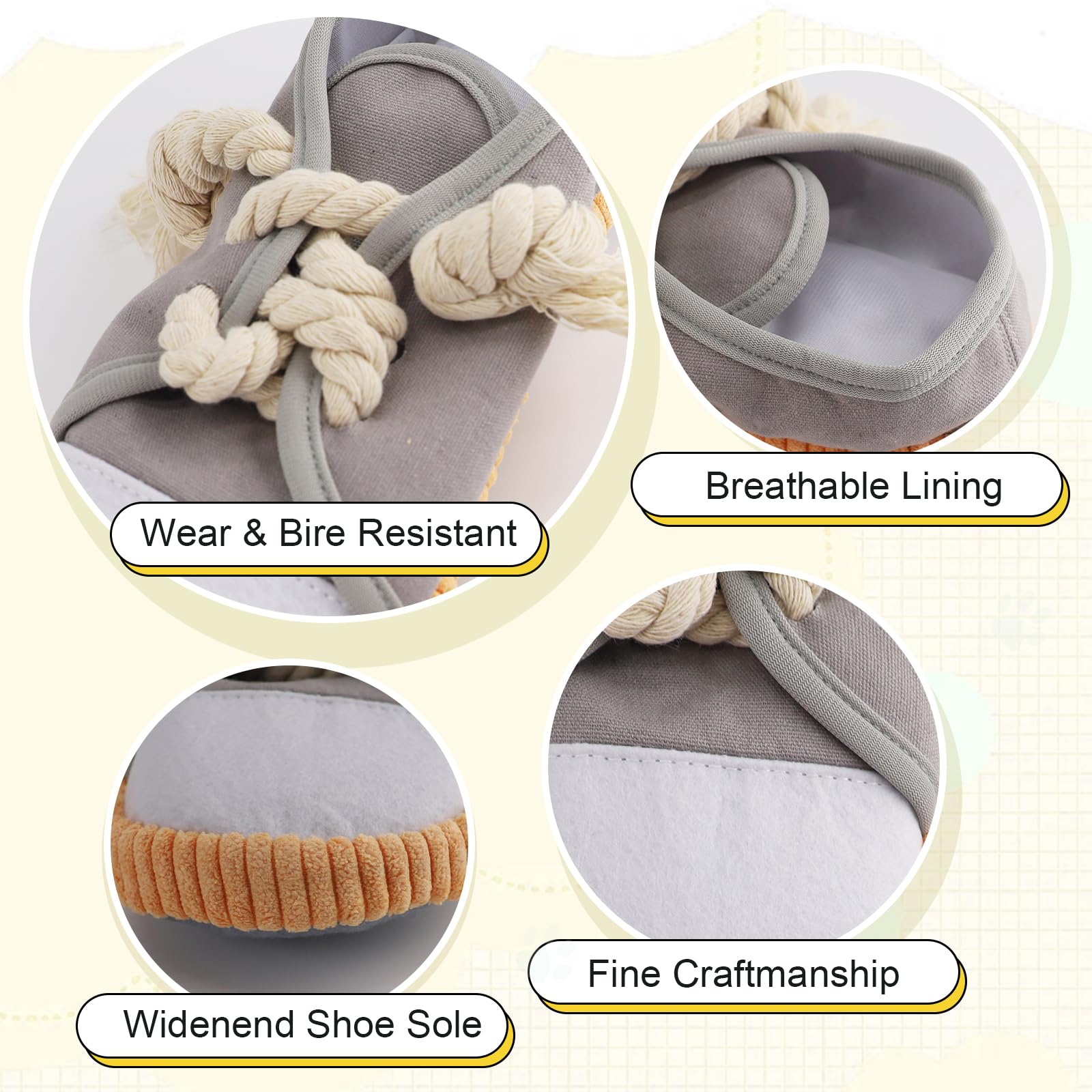 Vocheer portable puppy toy suitable for indoor and outdoor adventures