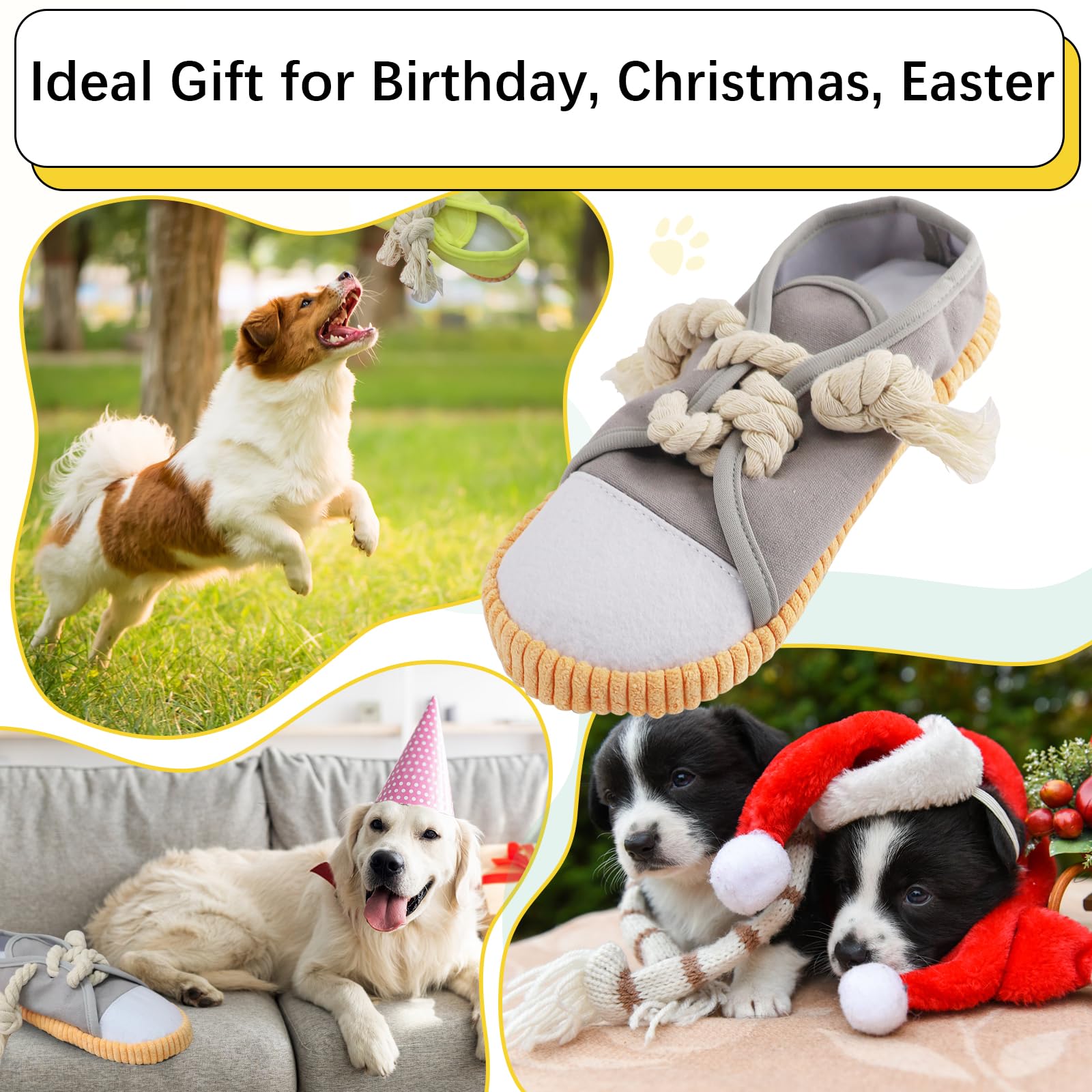 Vocheer shoe-chew deterrent toy helps keep footwear safe