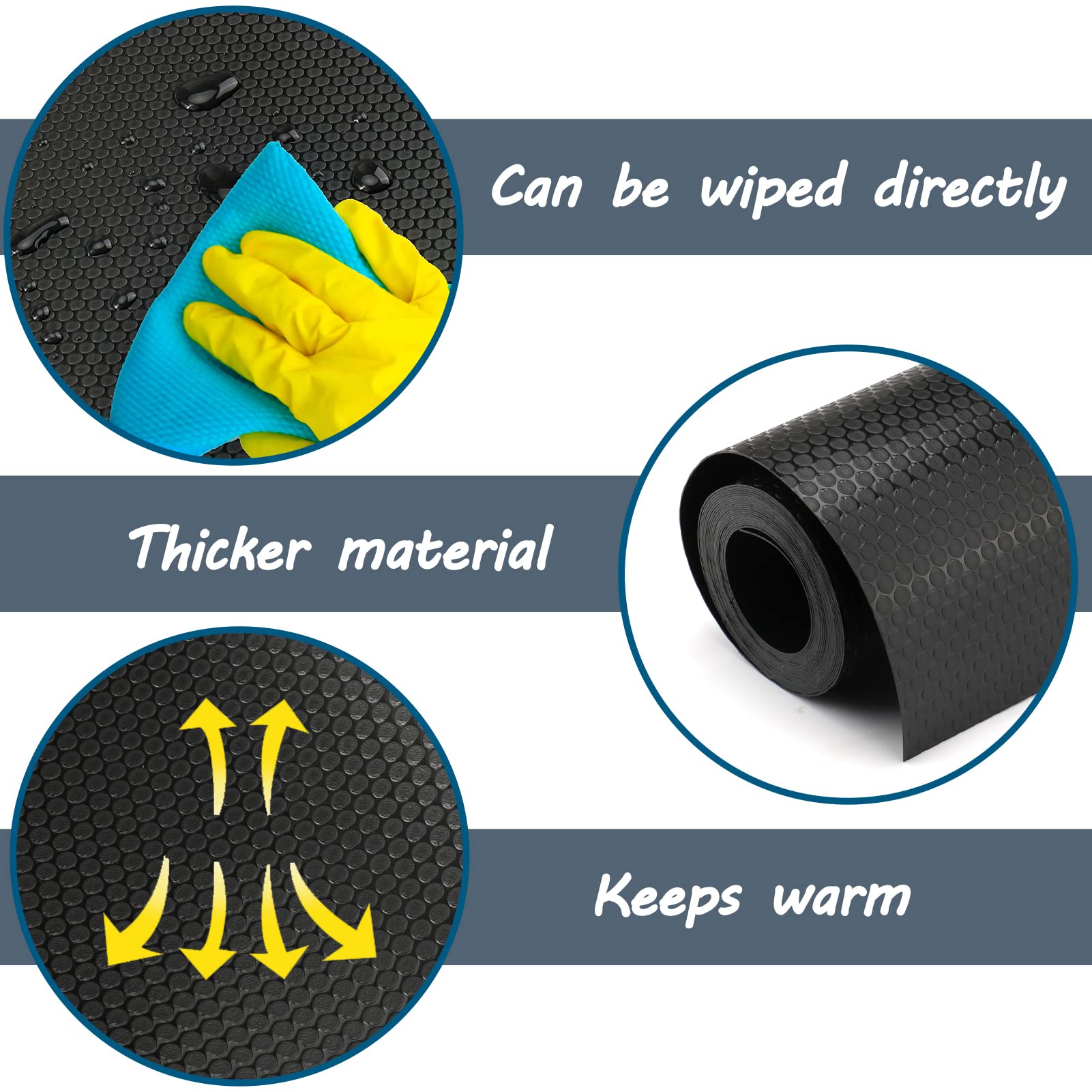 Vodolo durable, easy-clean reptile mat resists wear and cleans with a quick rinse