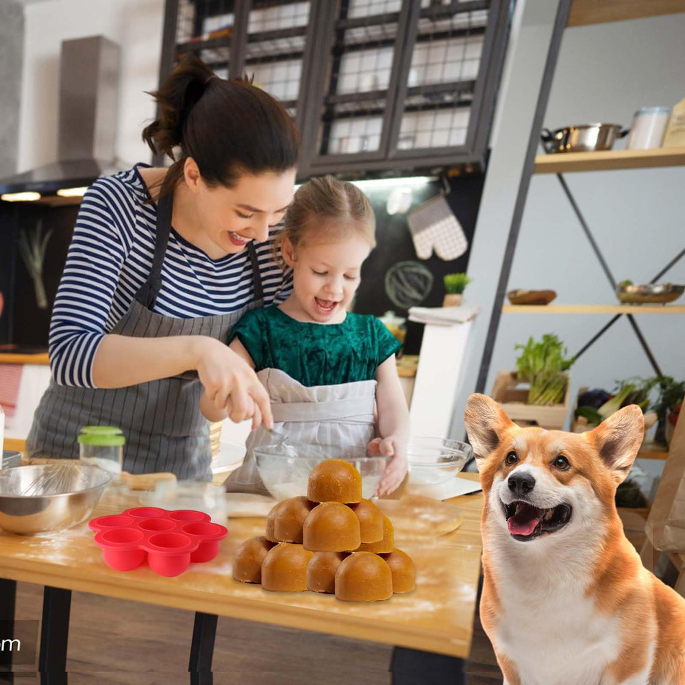 Vodolo freezer-friendly mold lets you fill with peanut butter or yogurt.